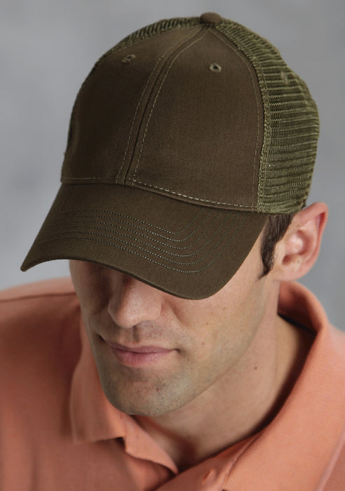 Ouray Unisex Forest Green 100% Cotton Solid Baseball Cap