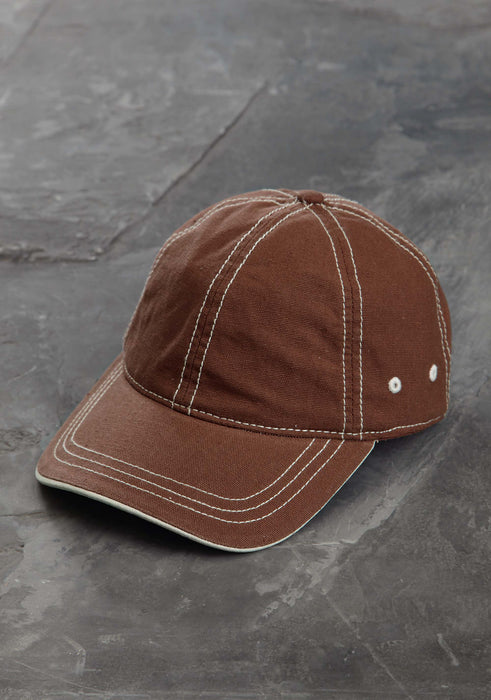 Ouray Unisex Chestnut 100% Cotton USA Twill Baseball Cap