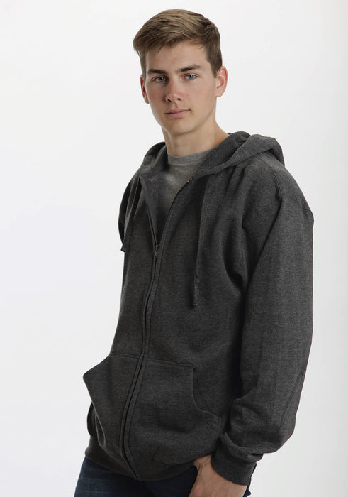 Ouray Mens Grey 100% Cotton USA Hoodie