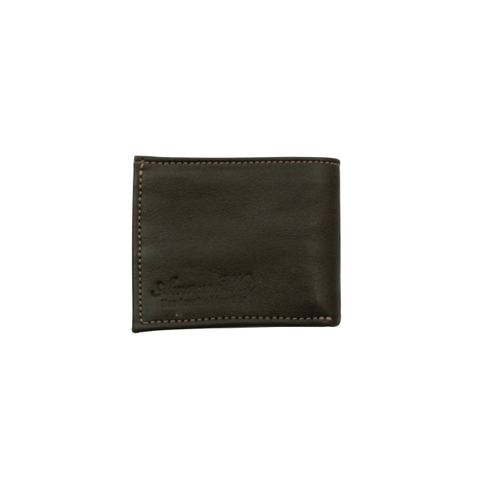 American West Mens Pony Hair-on-Hide Brown Leather Rodeo Wallet