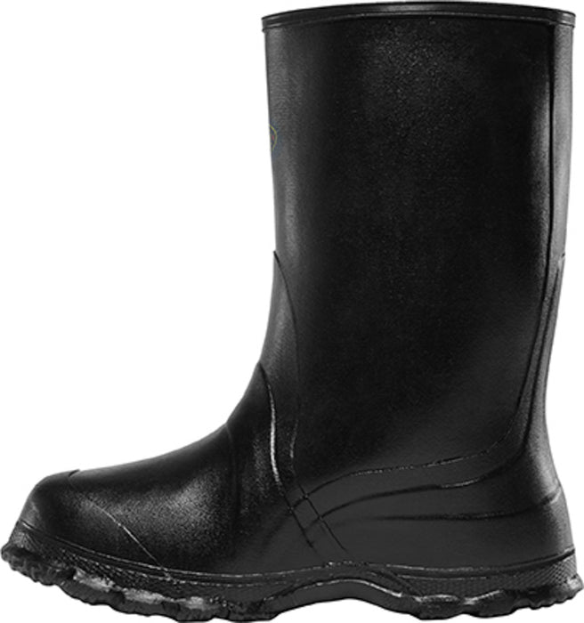 Lacrosse Utah Brogue Mens Black Rubber 13in Work Boots