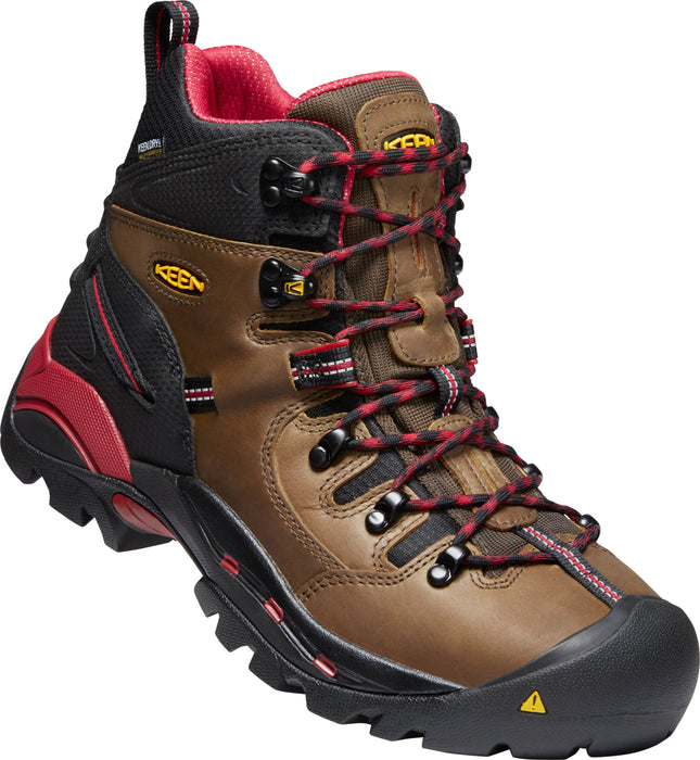 Keen Utility Mens Pittsburgh Bison Leather Work Boots