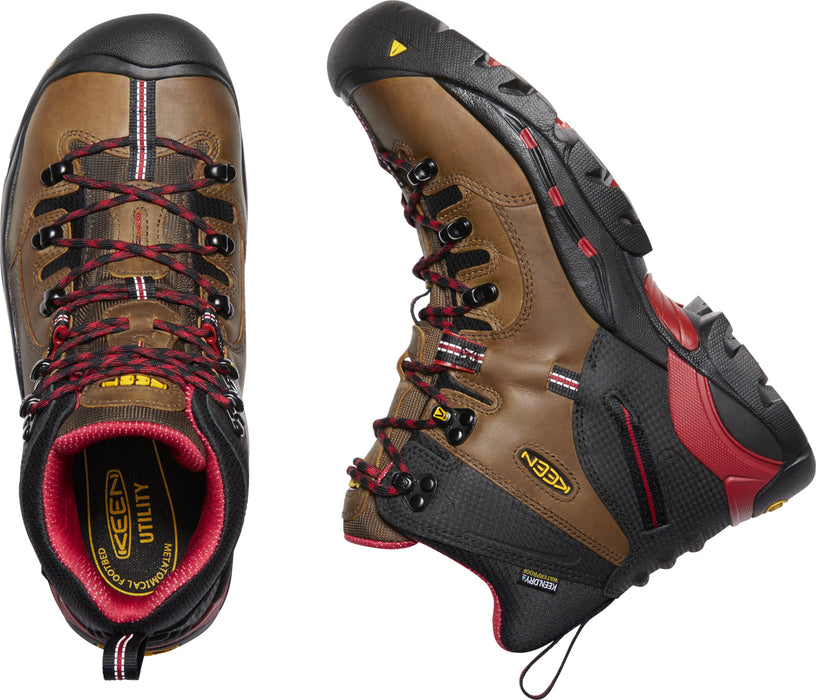 Keen Utility Mens Pittsburgh Bison Leather Work Boots