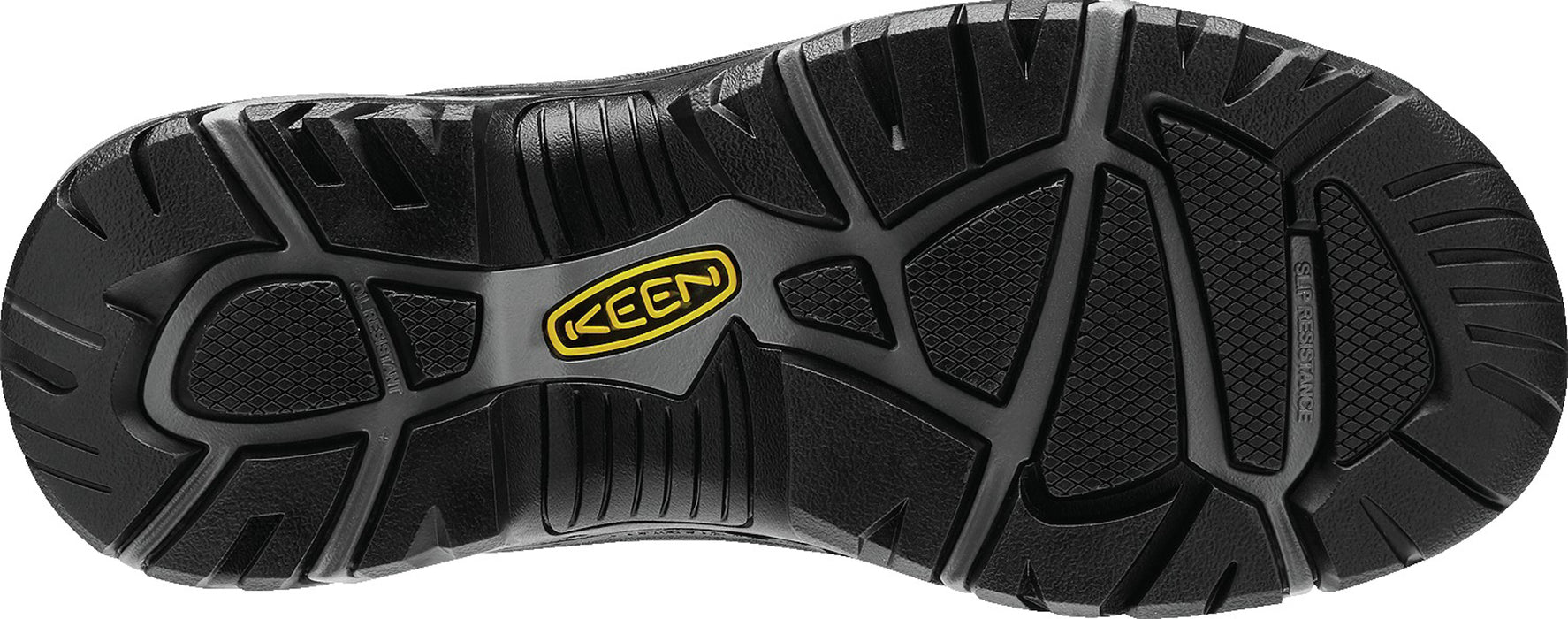 Keen Utility Black Mens Mt Vernon Mid WP Nubuck Work Boots