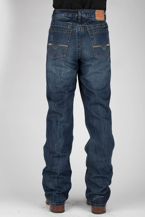 Stetson Mens 1520 Fit Blue 100% Cotton Jeans