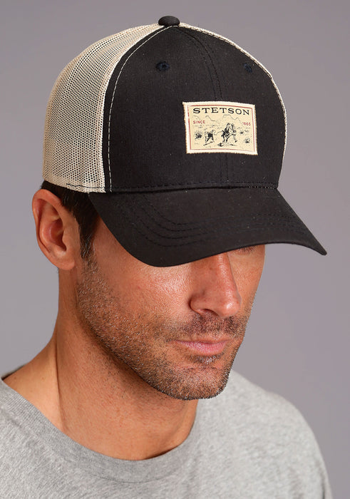 Stetson Unisex The Legend Continues Dark Navy 100% Cotton Baseball Cap Hat