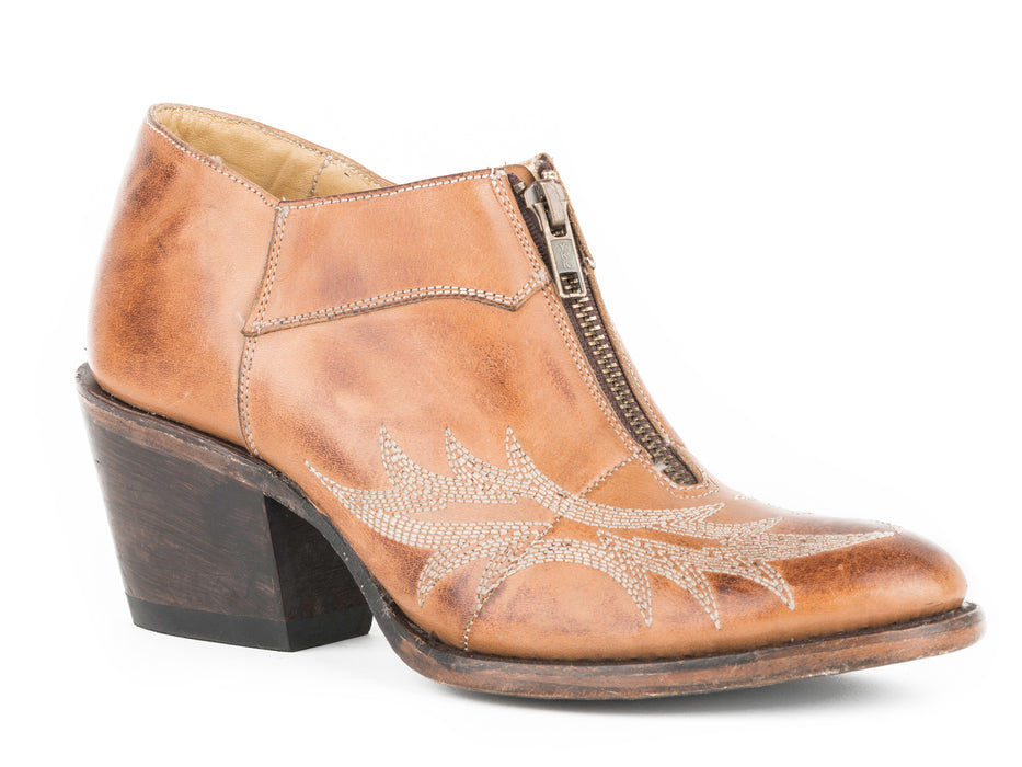 Stetson Womens Tan/Tobacco Leather Nicole Fashion Boots