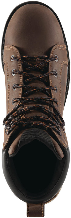 Danner Steel Yard Mens Brown Leather 6in WP Work Boots