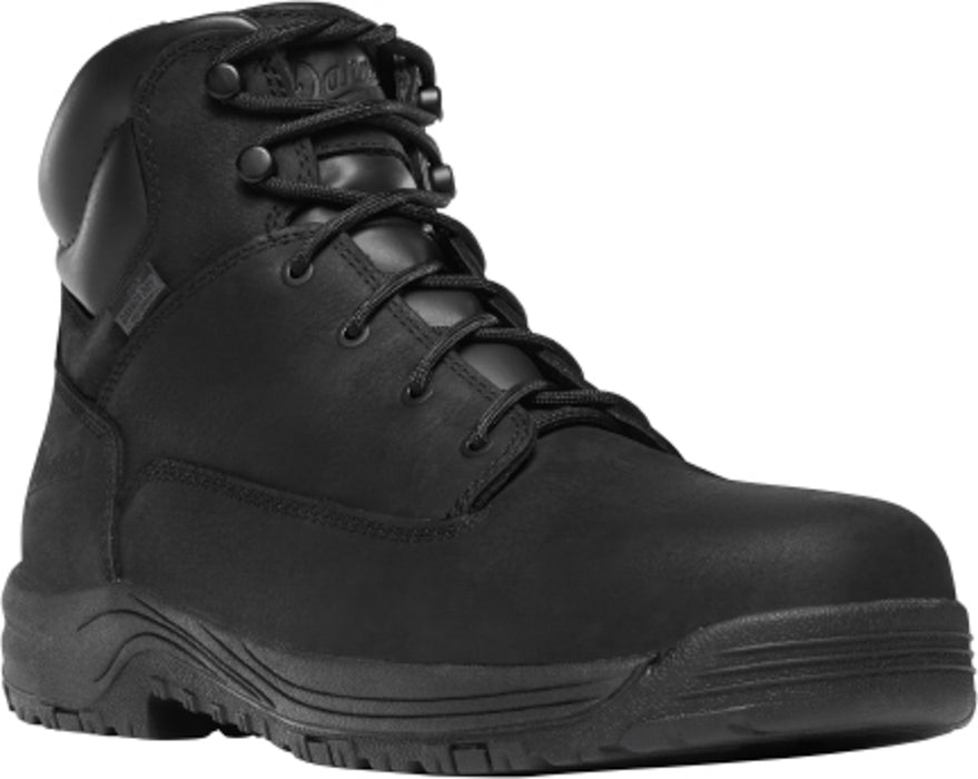 Danner Caliper Mens Black Leather 6in WP AT Work Boots