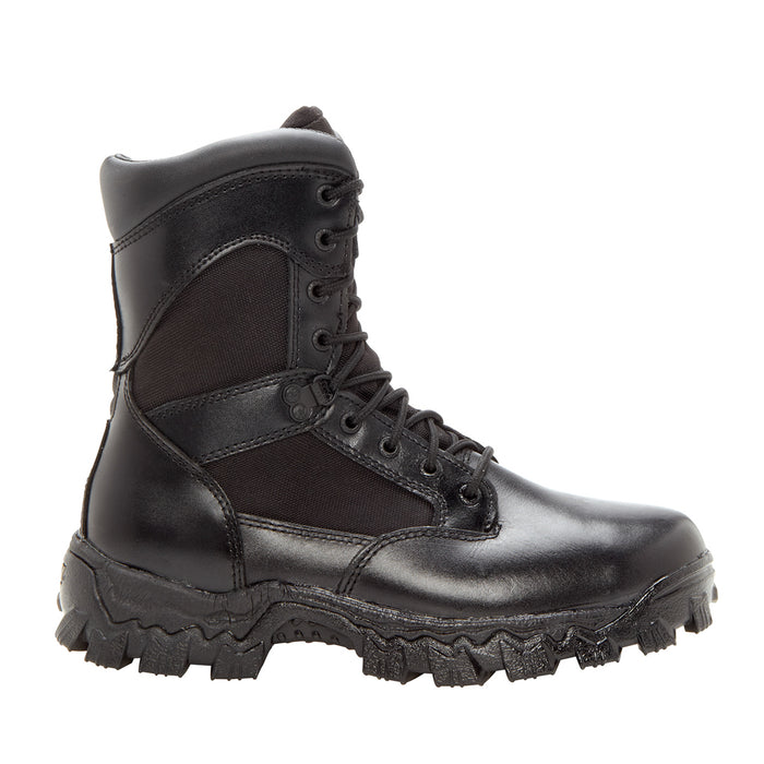 Rocky Mens Black Leather 1000 Denier AlphaForce Waterproof Duty Boots