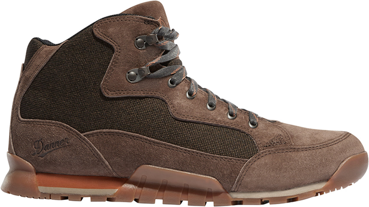 Danner Skyridge 4.5in Mens Dark Earth Cotton/Suede Hiking Boots