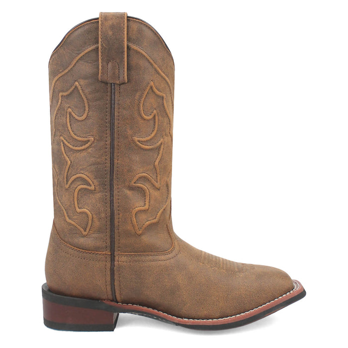 Dan Post Womens Megan Tan Leather Cowboy Boots