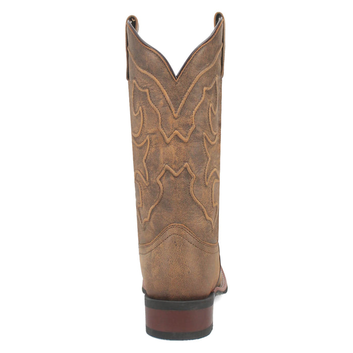 Dan Post Womens Megan Tan Leather Cowboy Boots