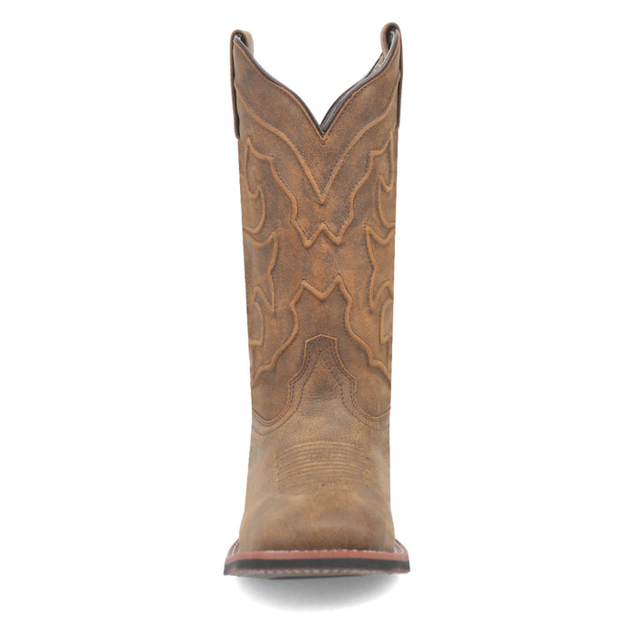 Dan Post Womens Megan Tan Leather Cowboy Boots