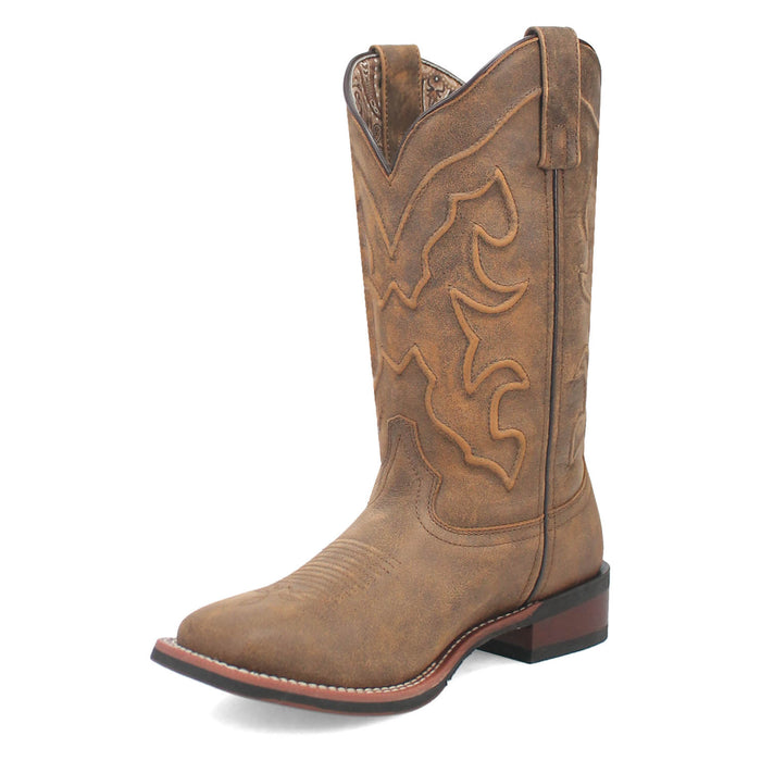 Dan Post Womens Megan Tan Leather Cowboy Boots