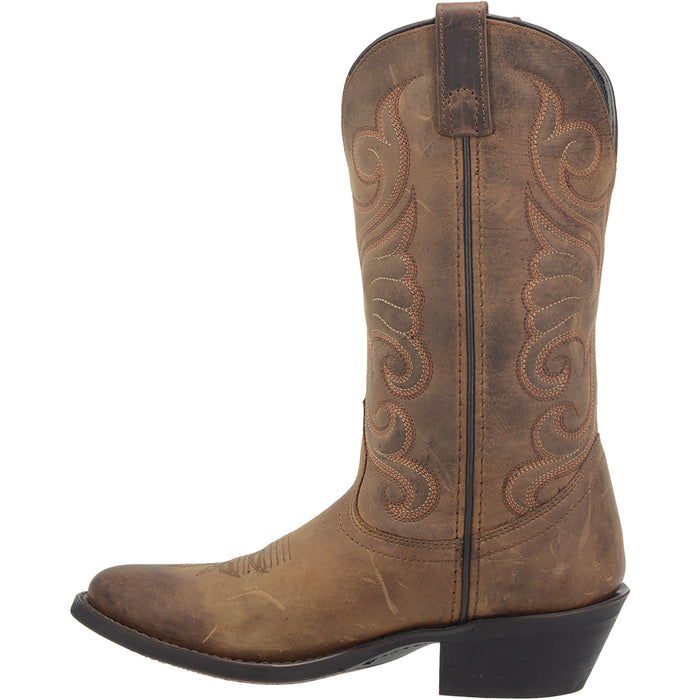 Laredo Womens Bridget Cowboy Boots Leather Tan