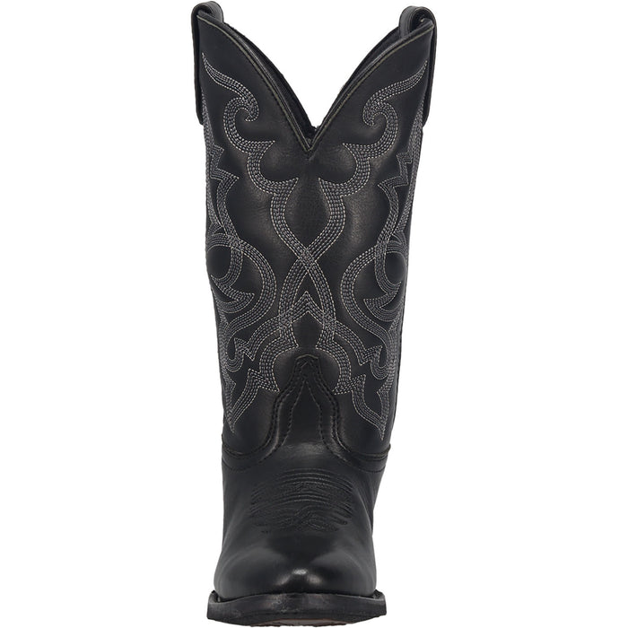 Laredo Womens Maddie Cowboy Boots Leather Black