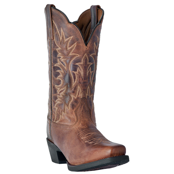 Laredo Womens Malinda Cowboy Boots Leather Tan