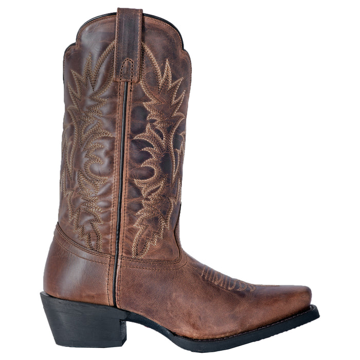 Laredo Womens Malinda Cowboy Boots Leather Tan