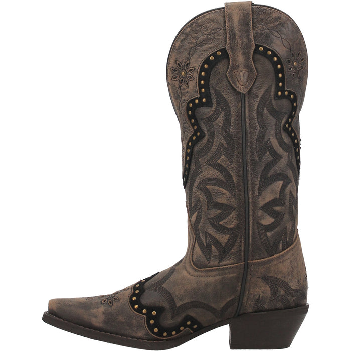 Laredo Womens Skyla Cowboy Boots Leather Brown