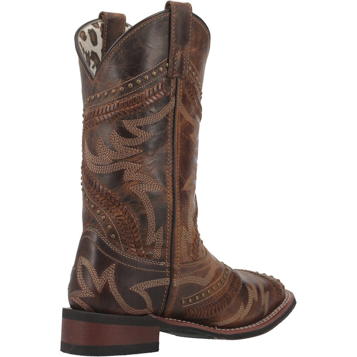 Laredo Womens Charli Cowboy Boots Leather Tan