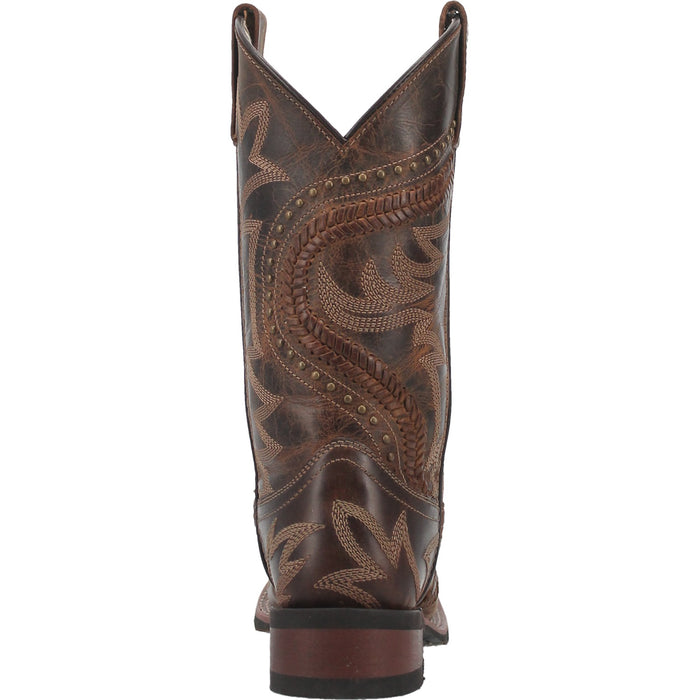 Laredo Womens Charli Cowboy Boots Leather Tan