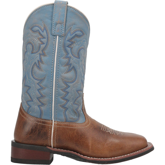 Laredo Womens Darla Cowboy Boots Leather Honey