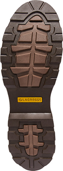 Lacrosse Alpha Range Air Circ Mens Brown Rubber 14in ZXT Work Boots