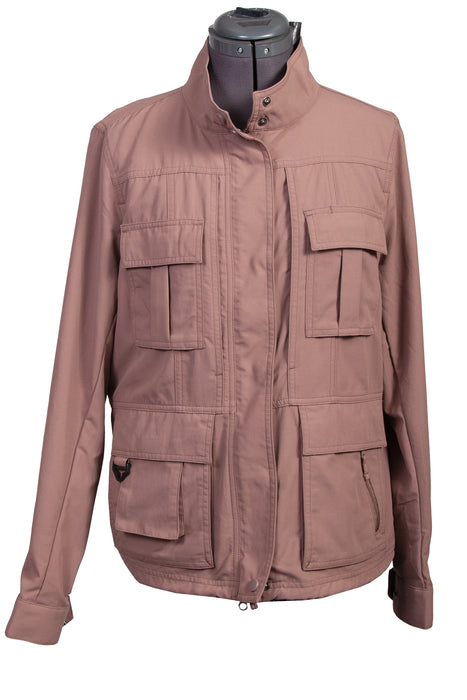 Scully Womens Toffee Nylon Multi-Pocket Jacket