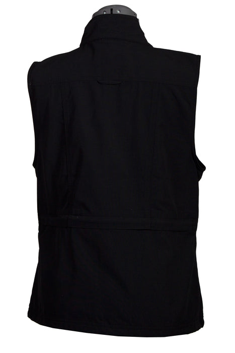 Scully Womens Black Nylon Multi-Pocket Vest