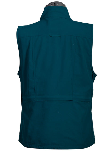 Scully Womens Deep Teal Nylon Multi-Pocket Vest