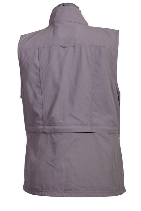 Scully Womens Silver Nylon Multi-Pocket Vest