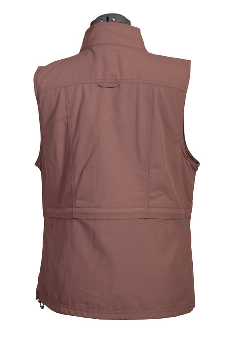 Scully Womens Toffee Nylon Multi-Pocket Vest