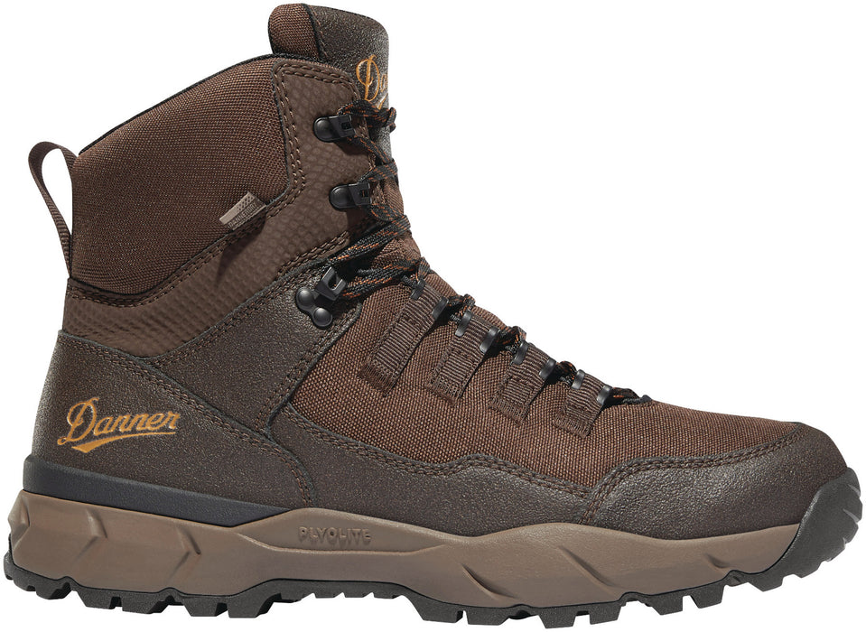 Danner Vital Trail Mens Coffee Brown Leather WP Hiking Boots