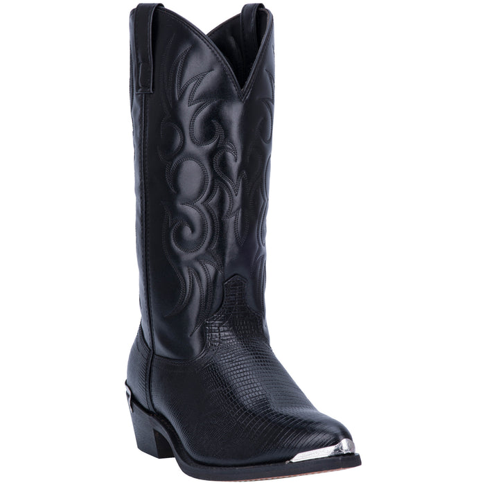 Laredo Mens Atlanta Cowboy Boots Leather Black