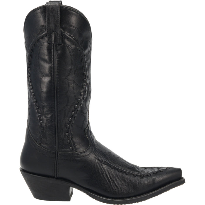 Laredo Mens Laramie Cowboy Boots Leather Black