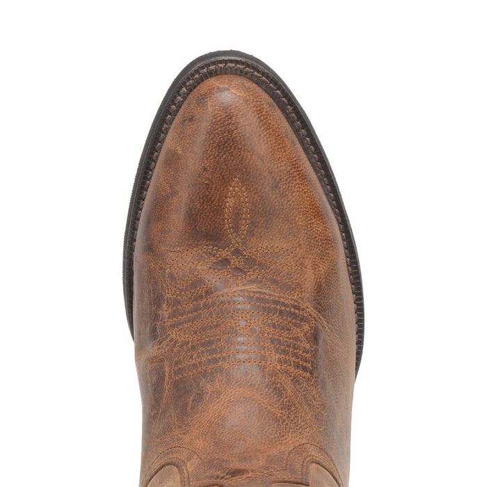 Laredo Mens Birchwood Cowboy Boots Leather Tan