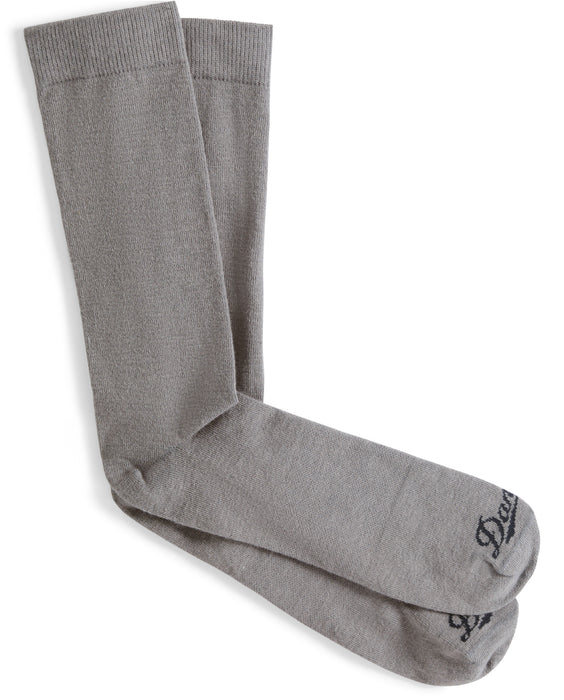 Danner Mens Coolmax Liner Light Grey Polyester Crew Socks