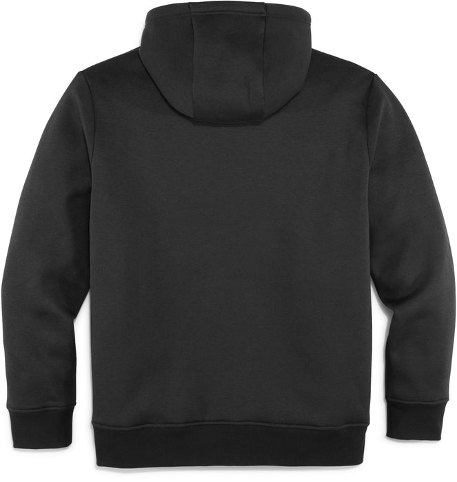 Lacrosse Mens Elk Black Poly/Cotton Hoodie