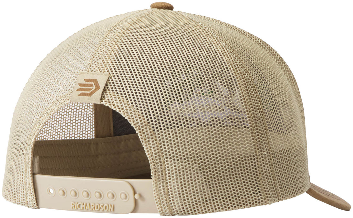 Lacrosse Unisex Waxed Mallard Brown Cotton Blend Trucker Cap