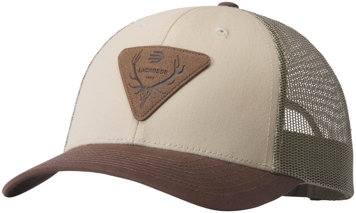 Lacrosse Unisex Elk Tan/Brown Cotton Blend Trucker Cap