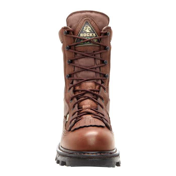 Rocky Mens Brown Leather Bearclaw 3D Insulated Goretex Hiking Boots