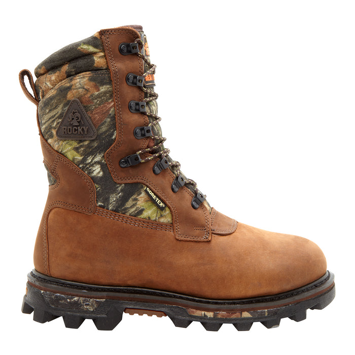 Rocky Arctic Mens MOBU Camo Leather Bearclaw Gtx Insulated Hunting Boots