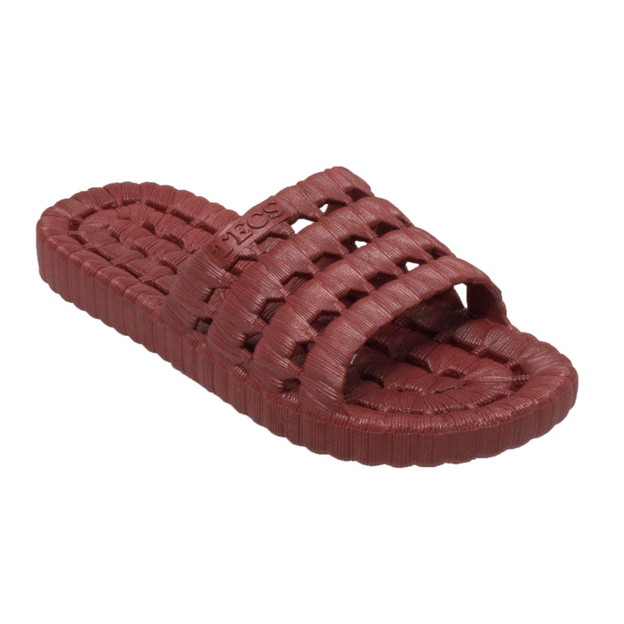 Tecs Mens Brown Relax Sandals PVC