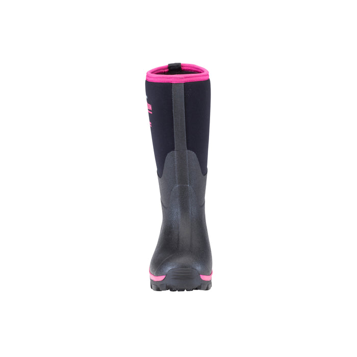 Dryshod Arctic Storm Kids Childrens Foam Black/Pink Winter Boots