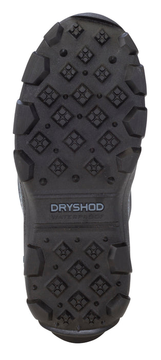 Dryshod Womens Arctic Storm Hi Black/Blue Neoprene Extreme-Cold Snow Boots