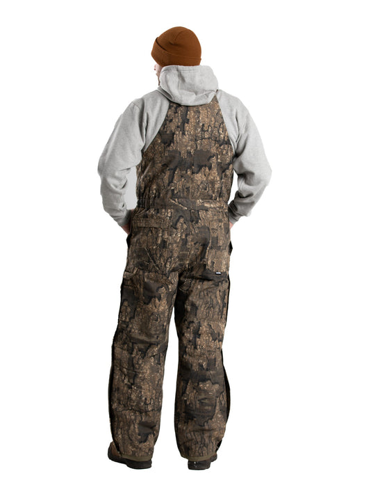 Berne Mens Realtree Timber 100% Cotton Deluxe Insulated Bib Overall