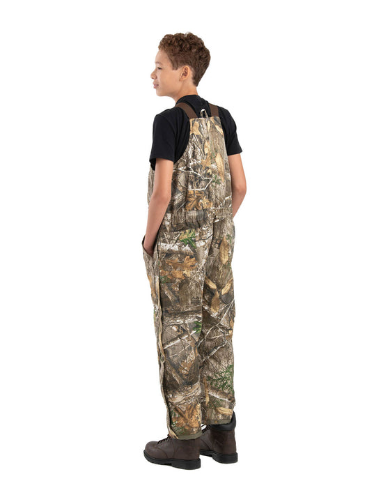 Berne Mens Realtree Timber 100% Cotton Deluxe Insulated Bib Overall