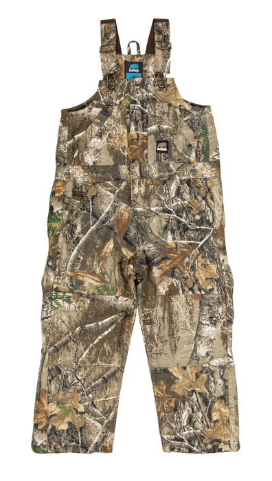 Berne Boys Realtree Edge 100% Cotton Youth Insulated Bib Overall