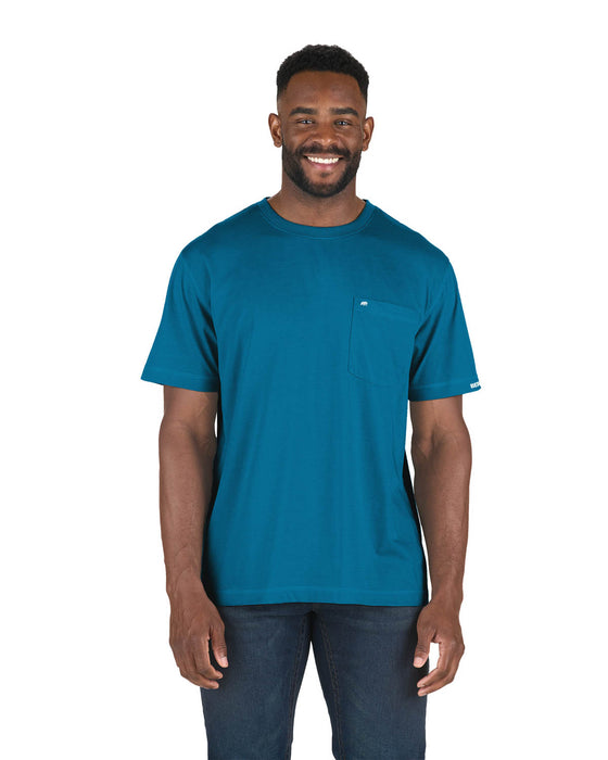 Berne Mens Riptide Cotton Blend Light Performance Tee S/S